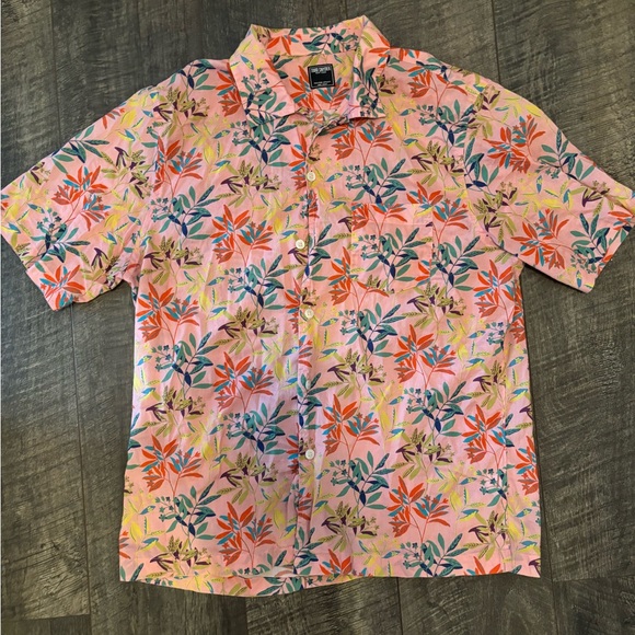 Todd Snyder Tropical Floral Men's Shirt - Picture 1 of 4